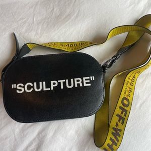 Off White Sculpture Purse - AUTHENTIC